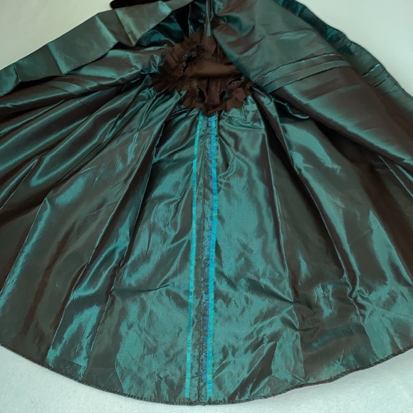 LORALIE original vintage velvet taffeta detachable bow made in USA NEW size 4 - Picture 5 of 10